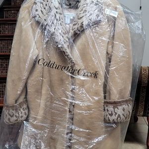 Lux Faux Fur Overcoat